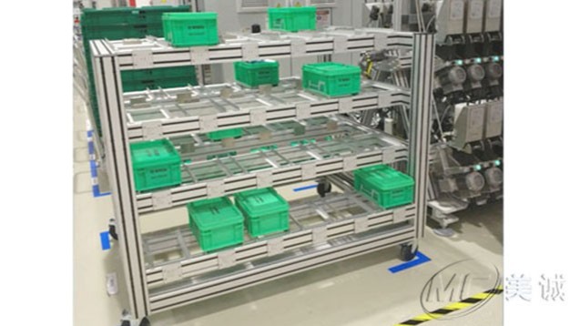 鋁型材零部件儲(chǔ)物架 鋁型材零部件儲(chǔ)物架