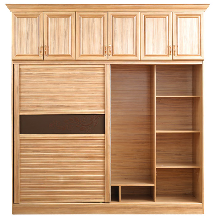 全鋁衣柜-01（風格：中式；顏色：黃檀）